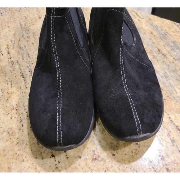 Earth Origins Dayana Casual Shoes Size 9 Black Suede Booties - Picture 3 of 10